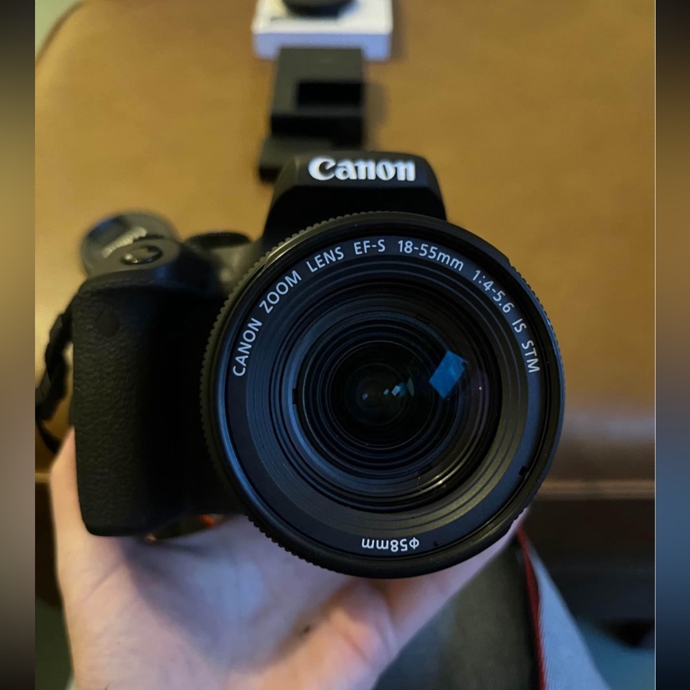 Canon EOS Rebel T7i DSLR Cam + Lens